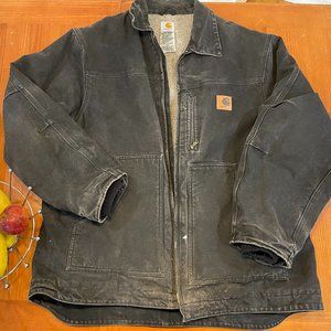 Carhartt Loose Fit Washed Duck Sherpa-lined Coat